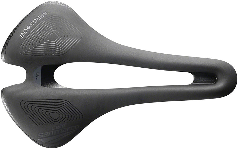 San Marco Aspide Short Supercomfort Racing - Manganese Wide Saddle Black