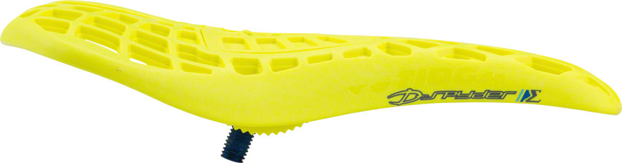 Tioga D-Spyder S-Spec BMX Seat - Pivotal, Neon Yellow