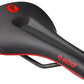 SDG Bel-Air V3 MAX - Lux-Alloy Sonic Welded Sides Comfort Saddle Black/Red