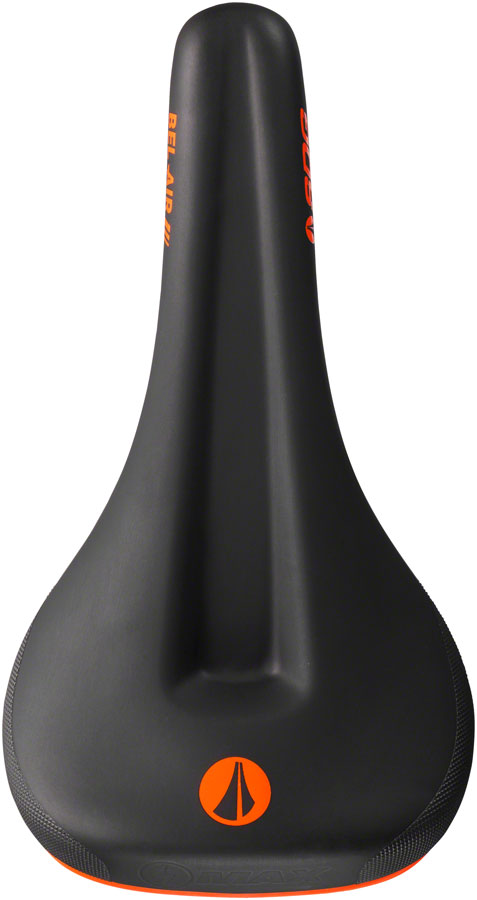 SDG Bel-Air V3 MAX - Lux-Alloy Sonic Welded Sides Comfort Saddle Black/Orange