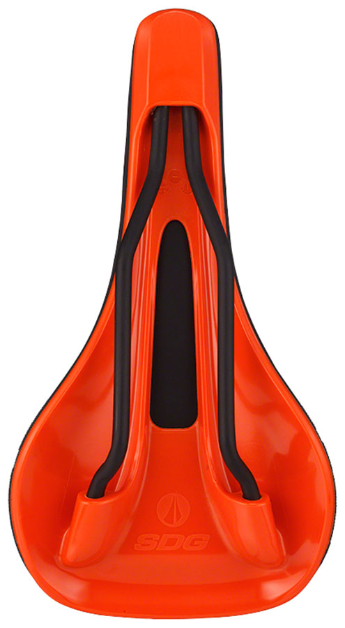SDG Bel-Air V3 MAX - Lux-Alloy Sonic Welded Sides Comfort Saddle Black/Orange