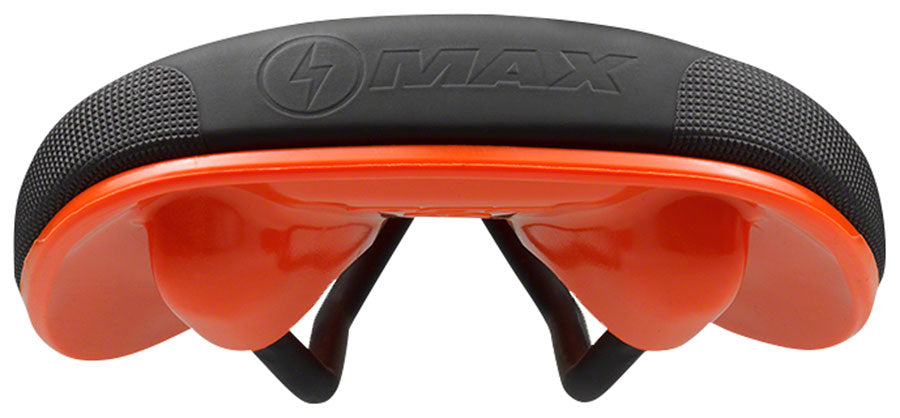 SDG Bel-Air V3 MAX - Lux-Alloy Sonic Welded Sides Comfort Saddle Black/Orange