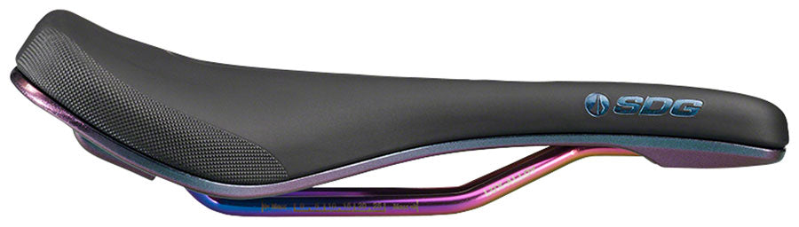 SDG Bel-Air V3 MAX - PVD Coated Lux-Alloy Oil-Slick Sonic W Comfort Saddle Black