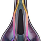 SDG Bel-Air V3 MAX - PVD Coated Lux-Alloy Oil-Slick Sonic W Comfort Saddle Black