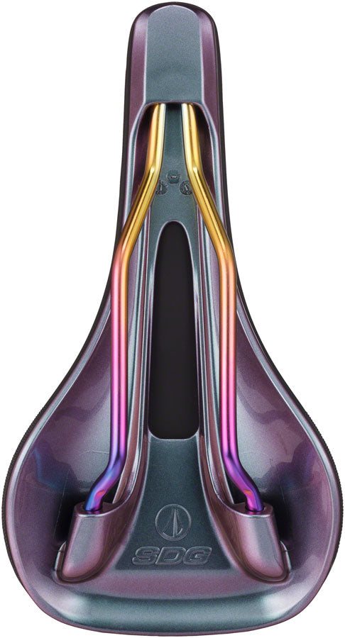 SDG Bel-Air V3 MAX - PVD Coated Lux-Alloy Oil-Slick Sonic W Comfort Saddle Black