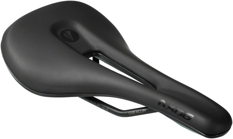 SDG Bel-Air V3 Overland Saddle - Lux-Alloy, Black