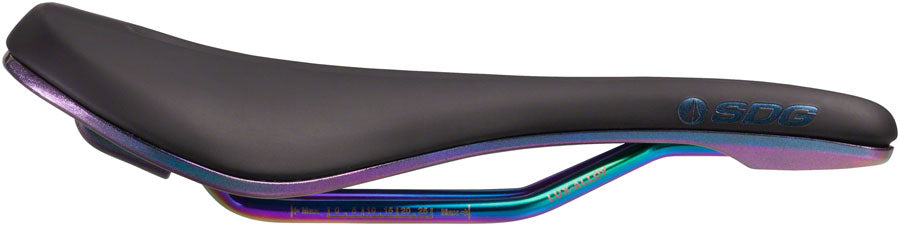 SDG Bel-Air V3 Overland - PVD Coated Lux-Alloy Oil-Slick Li Saddle Black/Orange
