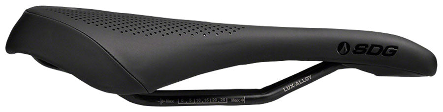 SDG Allure V2 - Lux-Alloy Comfort Saddle Black