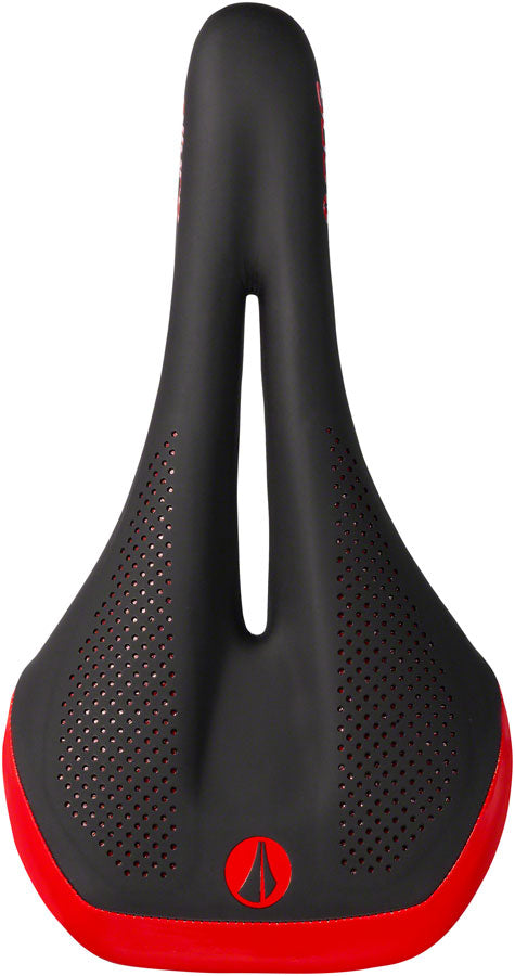 SDG Allure V2 - Lux-Alloy Comfort Saddle Black/Red