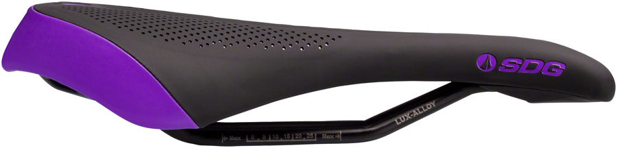 SDG Allure V2 - Lux-Alloy Comfort Saddle Black/Purple