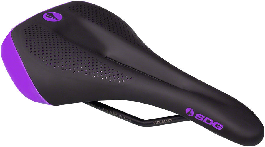 SDG Allure V2 - Lux-Alloy Comfort Saddle Black/Purple