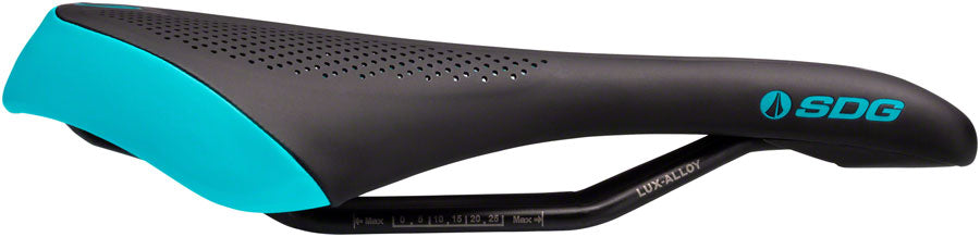 SDG Allure V2 - Lux-Alloy Turquoise Comfort Saddle Black