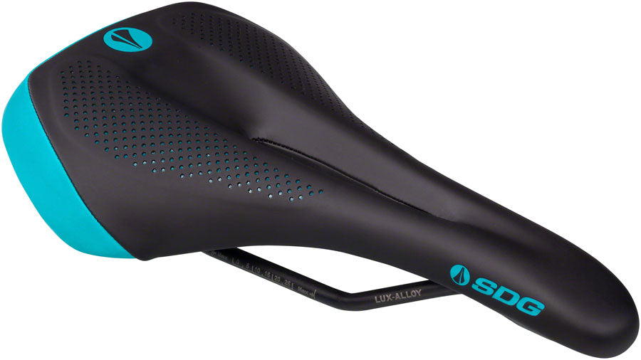 SDG Allure V2 - Lux-Alloy Turquoise Comfort Saddle Black