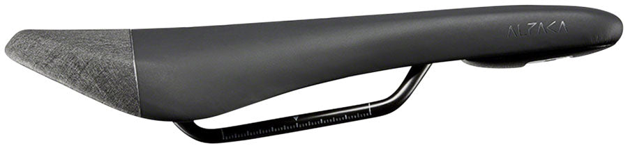 Fizik Gravita Alpaca X5 - Alloy Mountain 130mm Alloy Rail Saddle Black
