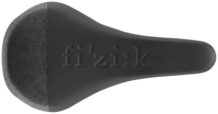 Fizik Gravita Alpaca X5 - Alloy Mountain 130mm Alloy Rail Saddle Black
