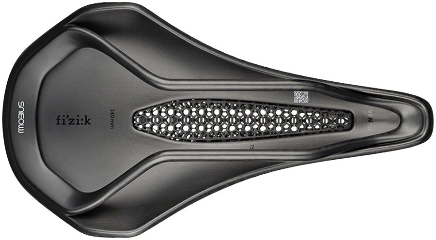Fizik Vento Argo 00 Adaptive - Comfort 140mm Oval Rail Saddle Black