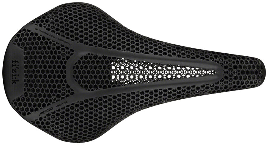 Fizik Vento Argo R1 Adaptive - Comfort 150mm Oval Rail Saddle Black