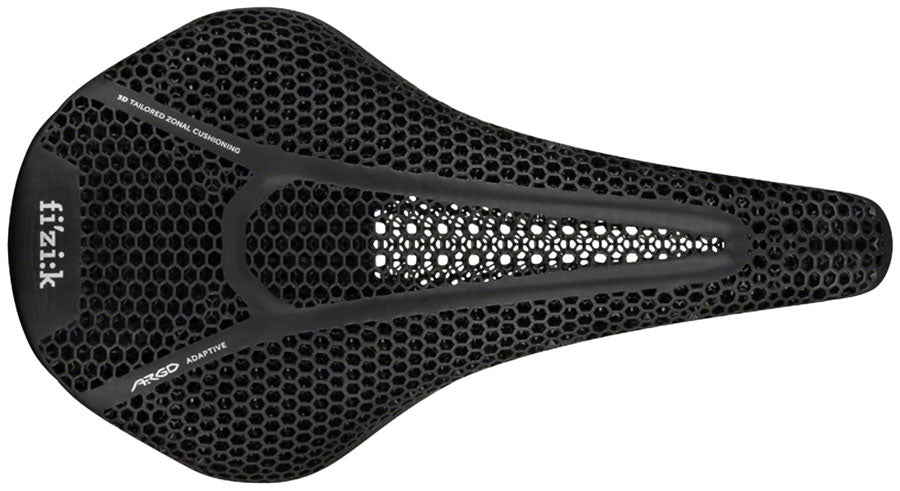 Fizik Vento Argo R3 Adaptive - Comfort 140mm Kium Rail Saddle Black