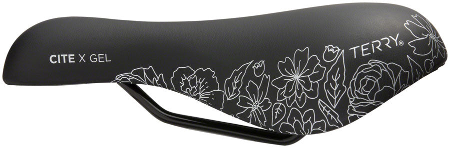 Terry Cite X - Flower Women's Comfort 175mm Saddle Orange/Black