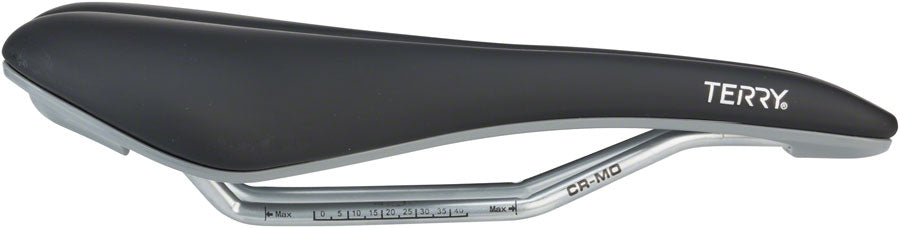 Terry Raven - Women's Comfort 150mm CrMo Rail Saddle Black