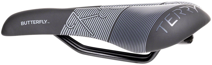 Terry Butterfly LTD - Zoom Women's Comfort 155mm CrMo Rail Saddle Black