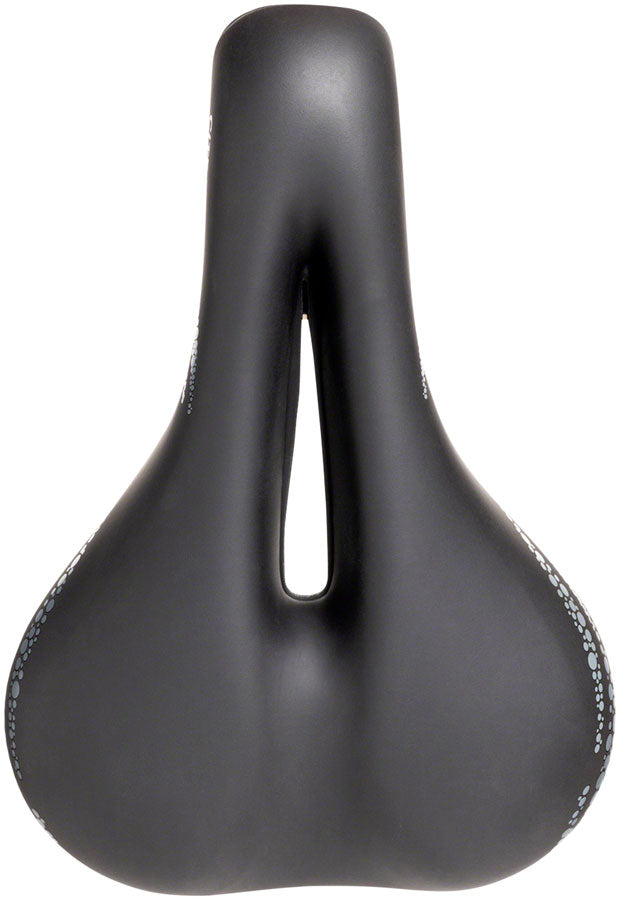 Terry Cite X - Bubbles Women's Italia 175mm CrMo Rail Saddle Orange/Black