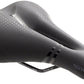 Terry Liberator Y - Men's Italia Comfort 173mm CrMo Rail Saddle Black/Orange