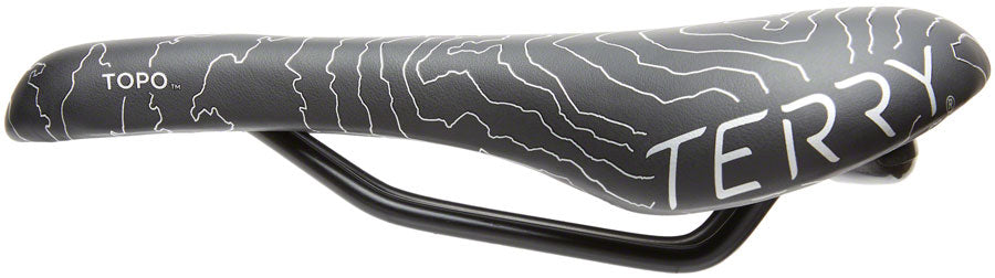Terry Topo - Women's Comfort 150mm CrMo Rail Saddle Black