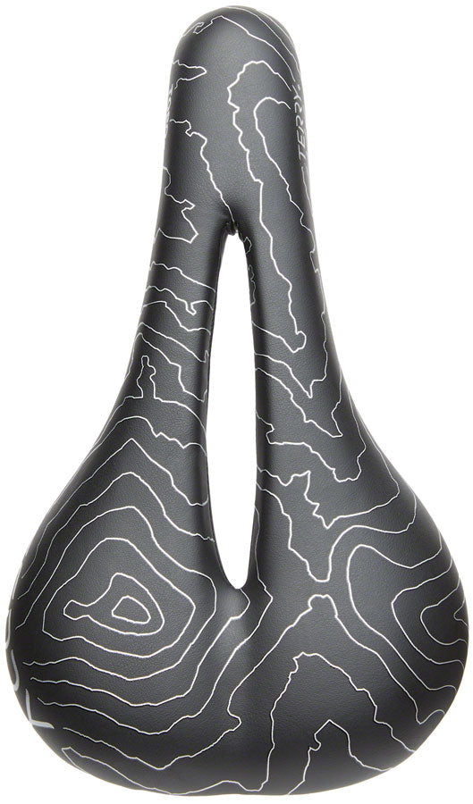 Terry Topo - Women's Comfort 150mm CrMo Rail Saddle Black