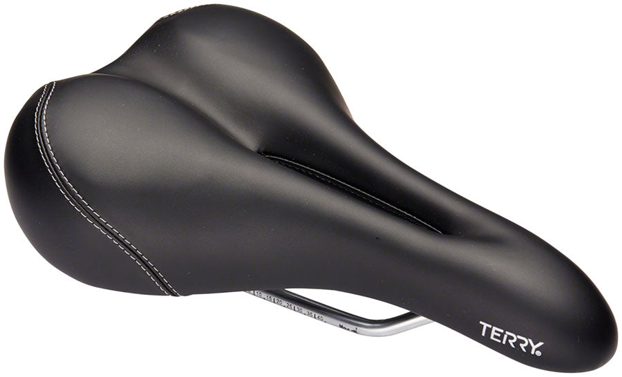 Terry Liberator X - Women's Comfort 163mm Saddle Black/Gray