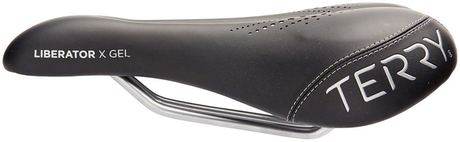 Terry Liberator X Gel Saddle - Steel, Black, Women's
