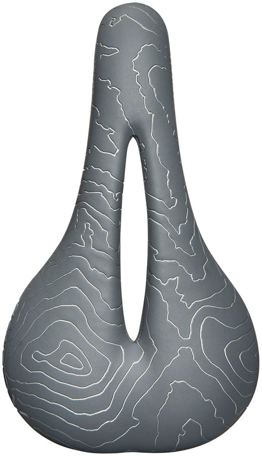 Terry Topo - Kingdom Women's Comfort 150mm CrMo Rail Saddle Gray