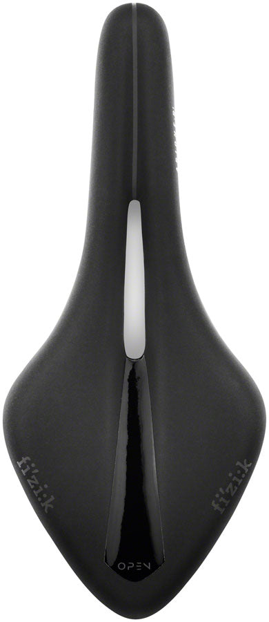 Fizik Arione R1 Open - Regular Road Oval Rail Saddle Black/Orange