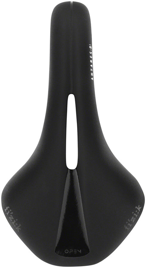 Fizik Antares R1 Open - Large Road Oval Rail Saddle Black/Orange