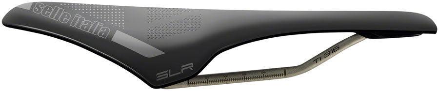 Selle Italia SLR Boost Superflow - S3 Comfort Ti Rail Saddle Black