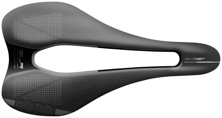 Selle Italia SLR Boost Superflow - S3 Comfort Ti Rail Saddle Black