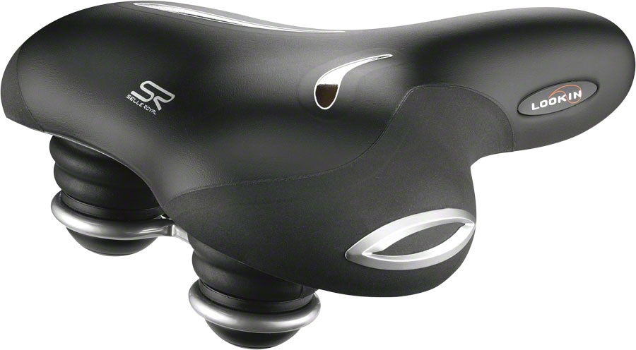 Selle Royal Lookin - Relaxed Comfort Saddle Black/Orange