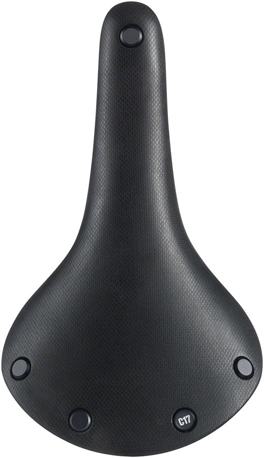 Brooks C17 All Weather Saddle - Steel, Black, Men's