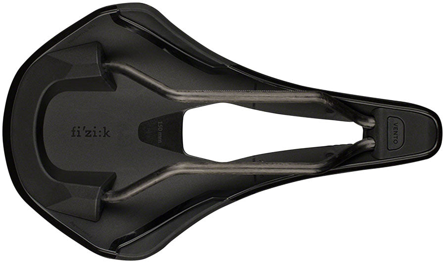 Fizik Vento Argo R1 - Road 150mm Oval Rail Saddle Black