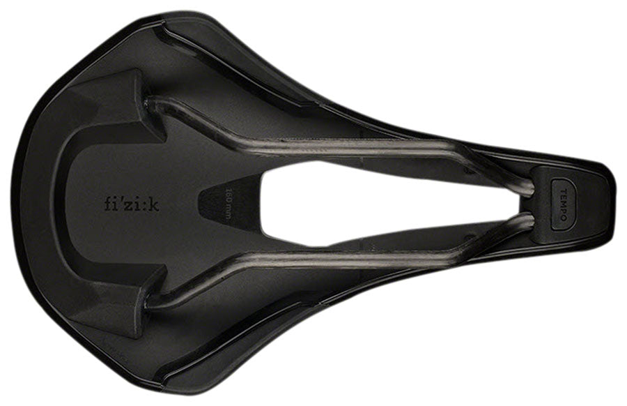 Fizik Tempo Argo R1 - Comfort 160mm Oval Rail Saddle Black