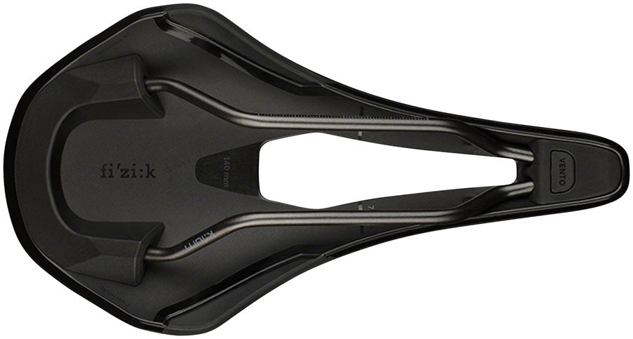 Fizik Vento Argo R5 - S-Alloy Road 140mm Steel Rail Saddle Black