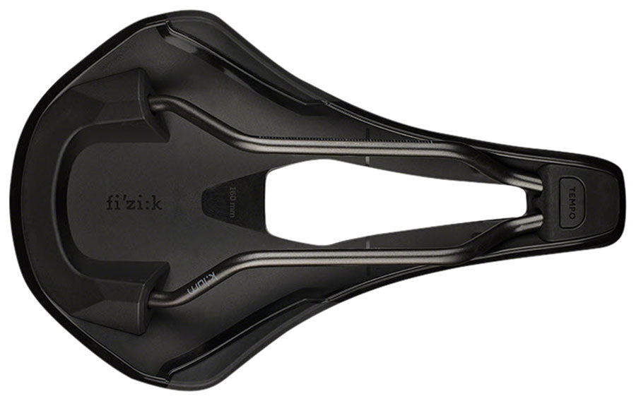Fizik Tempo Argo R5 - S-Alloy Comfort 160mm Steel Rail Saddle Black