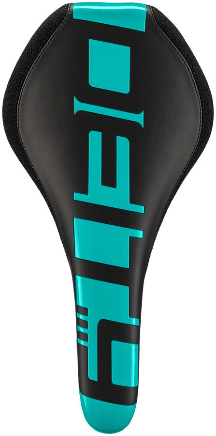 Deity Speedtrap AM - Turquoise CrMo Rail Saddle Black