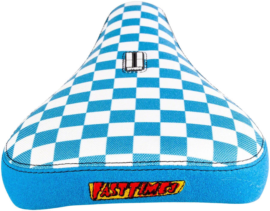 Stolen Fast Times XL BMX Seat - Pivotal, Blue