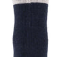 Salsa Arctica Wool Socks - Denim, w/Stripes, Large/X-Large