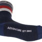 Salsa Arctica Wool Socks - Denim, w/Stripes, Large/X-Large