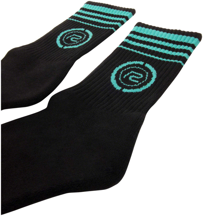 Radio Raceline Team Socks - Black/Teal