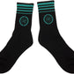 Radio Raceline Team Socks - Black/Teal