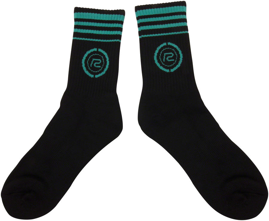 Radio Raceline Team Socks - Black/Teal