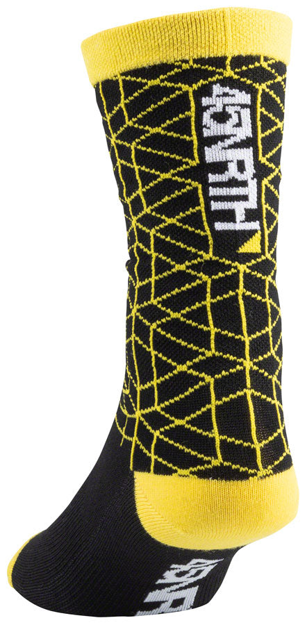 45NRTH Lumi Lightweight Wool Sock - 9", Yellow, Small